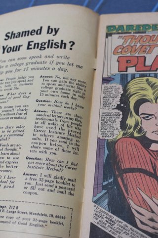 Marvel Comics. Daredevil #28, 1967. USA. "Thou shalt not covet thy neighbor's planet!".
