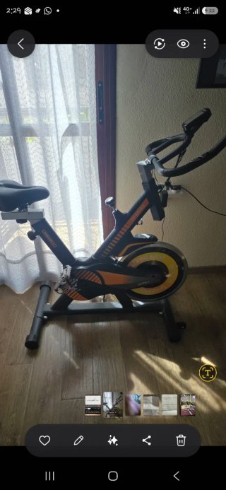 Bicicleta de Spinning Alpine 6000