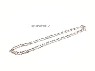 cadena plata 925mm con piedra con circonita 19.5cm
