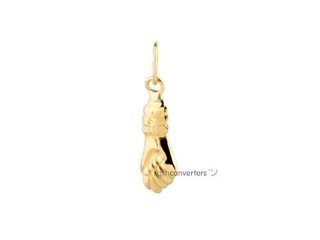 colgante oro 18k