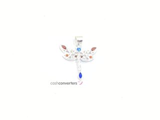 colgante plata 925mm con piedra con circonita