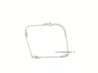 pulsera plata 925mm con piedra con circonita