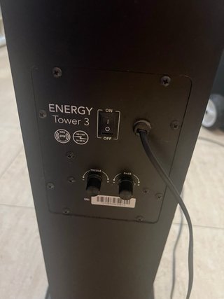 Torre de Sonido Energy Sistem Negra