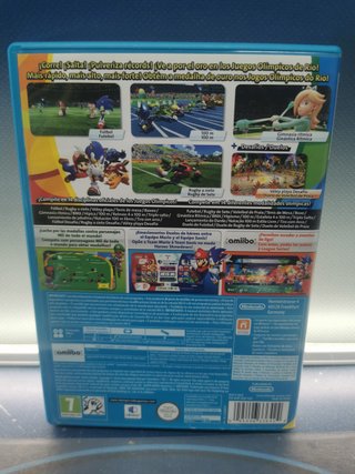 videojuego Mario & Sonic at the Rio 2016 Olympic Games ¡Completo! Nintendo Wii U
