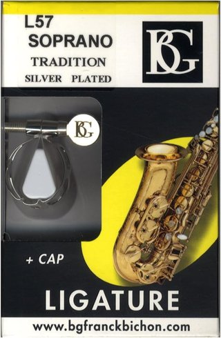 Abrazadera BG L57 para Saxofón Soprano