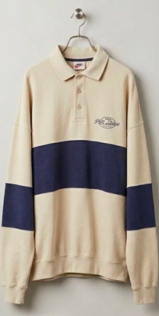 Jersey Nike Beige y Azul Talla XL