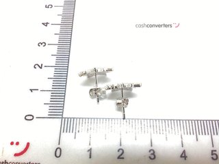 pendientes plata 925mm con piedra con circonita