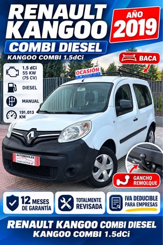 Renault Kangoo Combi Profesional M1-AF En. dCi 55kW (75CV)