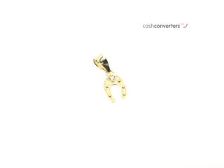 colgante oro 18k con circonita
