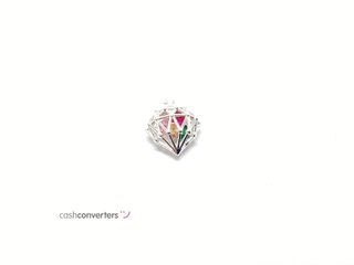 colgante plata 925mm con piedra con circonita