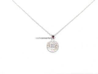 collar plata 925mm con piedra con circonita 20 1.5cm