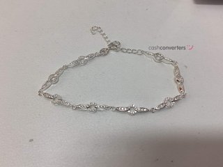 pulsera plata 925mm con piedra con circonita