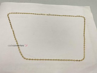 cadena oro 18k 32cm