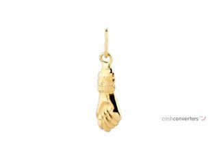 colgante oro 18k