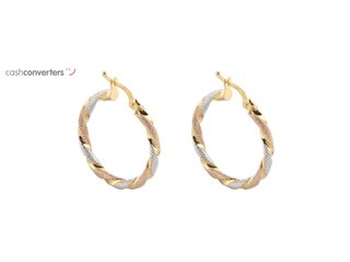 argollas oro 18k