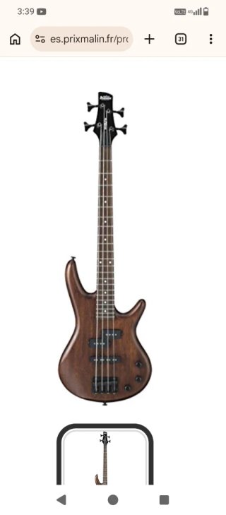 Bajo Ibañez Micro (Escala Corta)