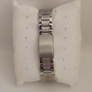 Casio LTP-1141P reloj clásico blanco acero
