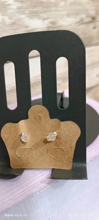 Pendientes de Plata con Forma de Corazón