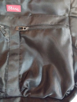 Bolso para silla de bebé negro marca Clic