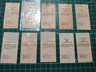 Cromos Temporada 75/76 Fichajes