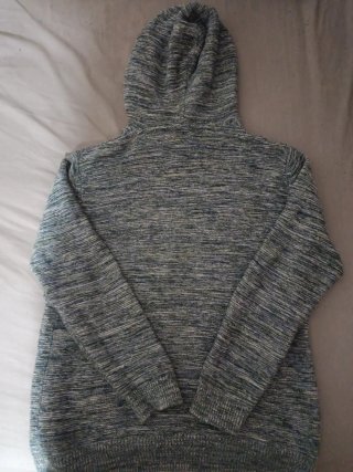 Sudadera con Capucha Gris NYC