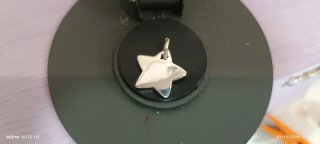Dijes de Plata en forma de estrella