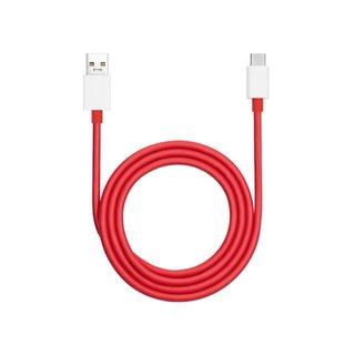 Cable OnePlus SUPERVOOC USB-A a USB-C rojo 1m