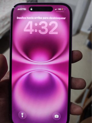 iPhone 16 128GB Rosa - Como Nuevo + 5 Fundas + Caj