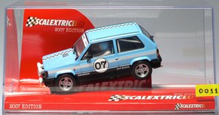 Scalextric Seat Panda Club 2007 Edition