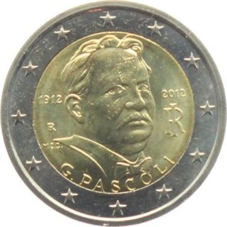 2 € Italia 2012 G. Pascoli