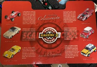 Scalextric Coches Míticos Edición Coleccionista