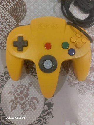 Mando Nintendo 64 Amarillo