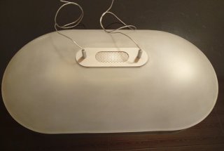 Lámpara de techo retro años 70 80 70x40 cm diseño