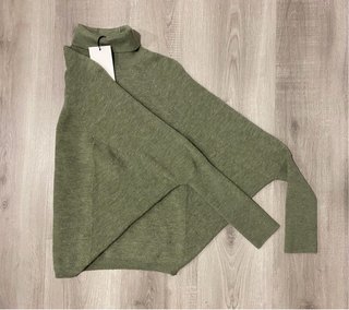 Jersey Zara cuello alto manga murciélago T.M