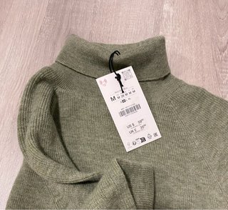 Jersey Zara cuello alto manga murciélago T.M