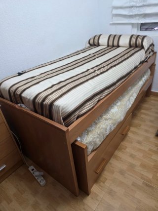 Cama nido con cajones