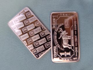 2 Monedas Cobre Puro Alce Americano 1 oz