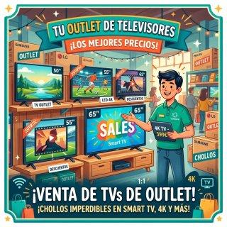 Televisores Smart TV Outlet