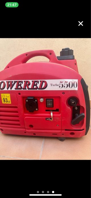 Generador Inverter Gasolina Turbo 5500