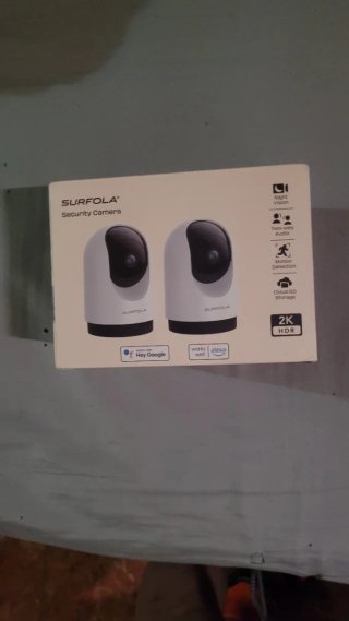 Cámara de seguridad SURFOLA 2K HDR