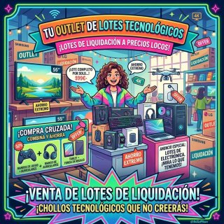 Lotes de productos tecnológicos OUTLET