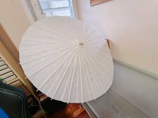 Lote de 10 parasoles de papel grandes