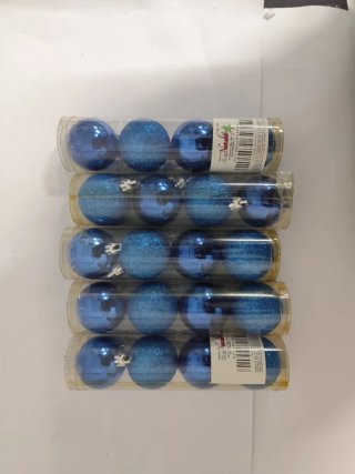 Set 20 palline natalizie blu