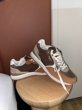 Zapatillas nuevas Pepe Jeans Marrones y Beige