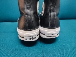 Botas Converse con plataforma negras