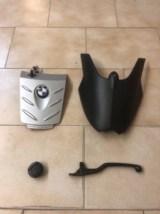 Tapa colín BMW GS 650/DAKAR, maneta y guardabarros