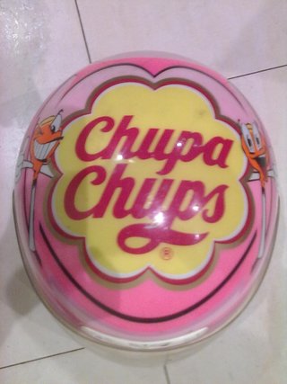 CASCO MOTO NZI CHUPACHUPS ROSA TALLA S-M