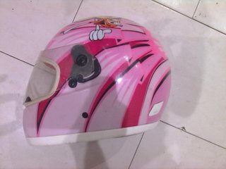 CASCO MOTO NZI CHUPACHUPS ROSA TALLA S-M