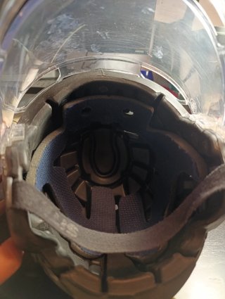 Casco Hockey Stika con pantalla T.M