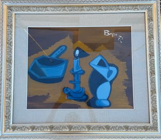 Quadro natura morta stilizzata